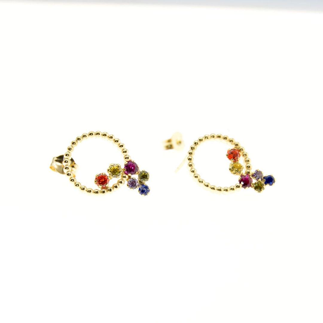 PENDIENTES MUJER ORO 18K 5878M