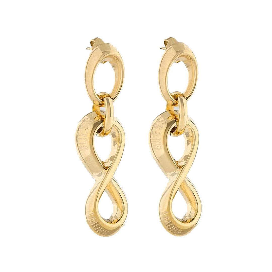 PENDIENTES MUJER ACERO DORADO GUESS JUBE05048JWYGT-U