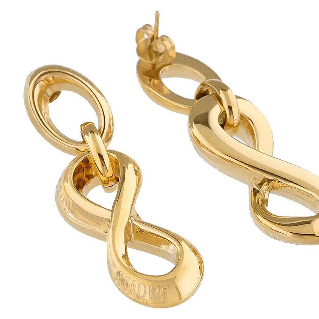 PENDIENTES MUJER ACERO DORADO GUESS JUBE05048JWYGT-U
