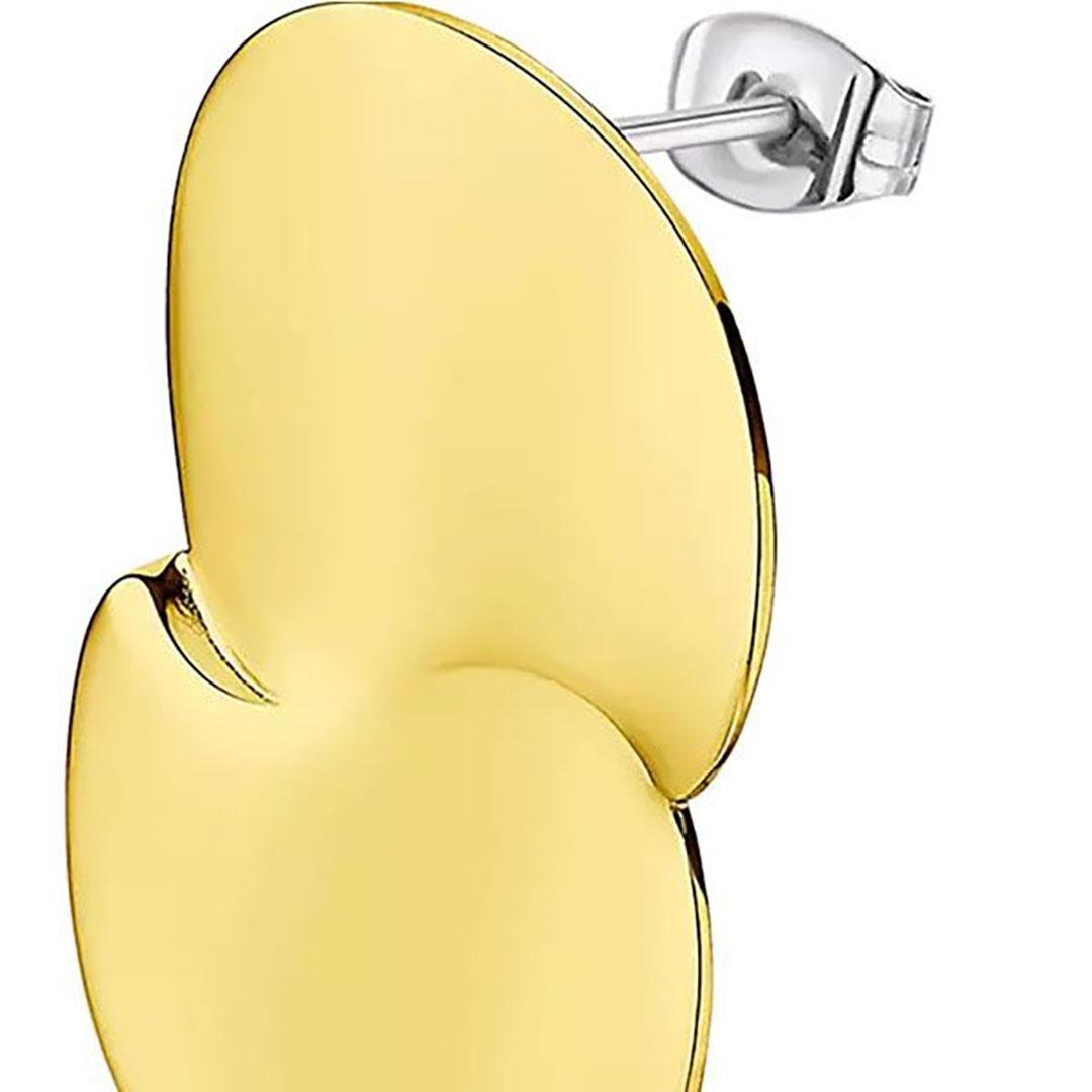 PENDIENTES LOTUS ACERO