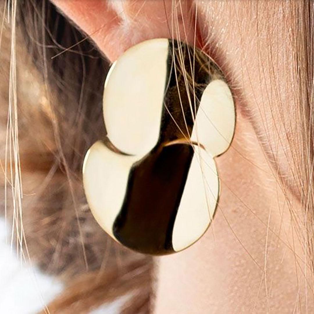 PENDIENTES LOTUS ACERO