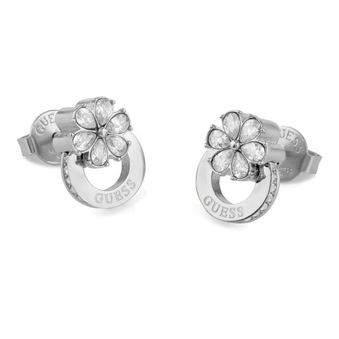 PENDIENTES MUJER ACERO PLATEADO GUESS  JUBE05108JWRHT-U