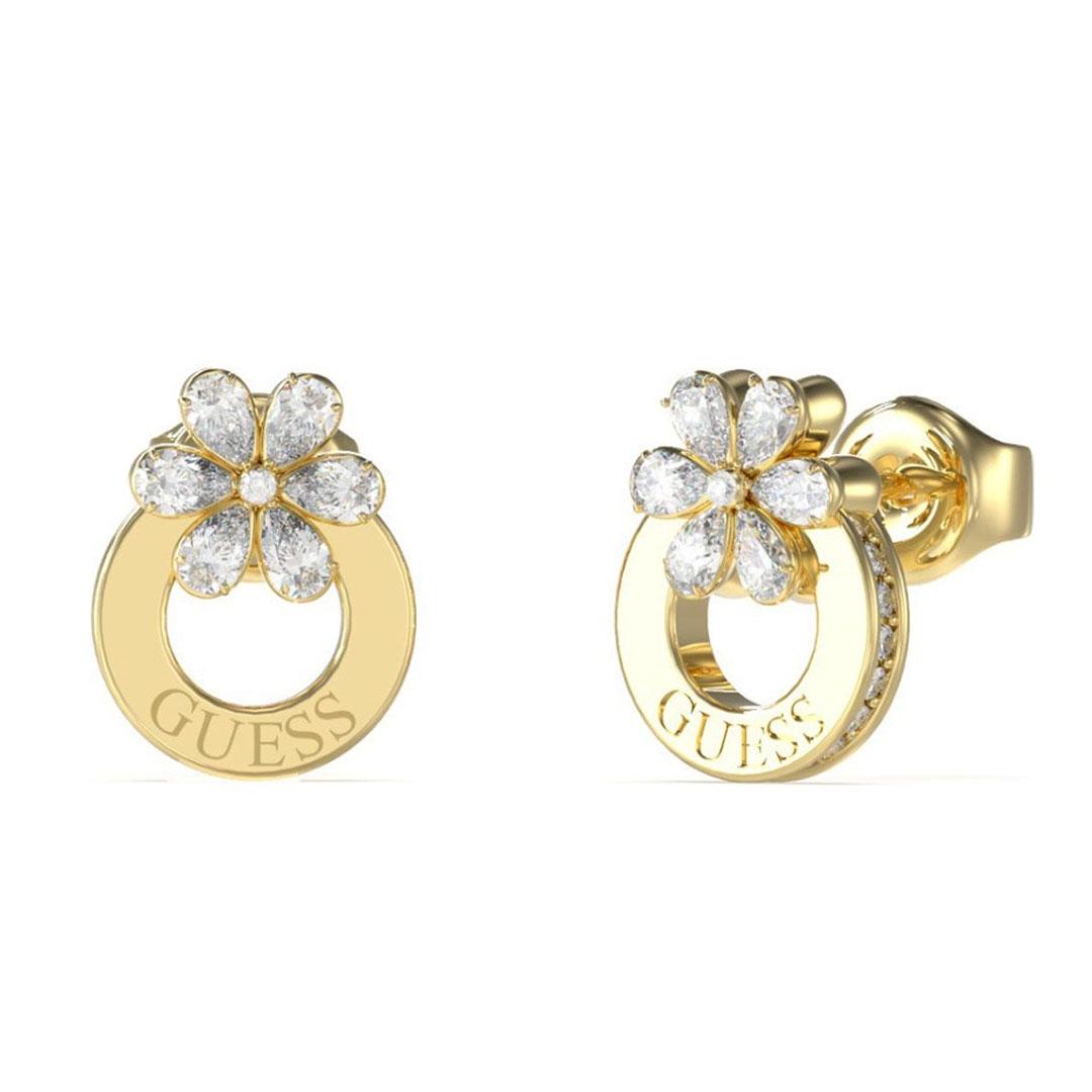 PENDIENTES MUJER ACERO DORADO GUESS  JUBE05108JWYGT-U