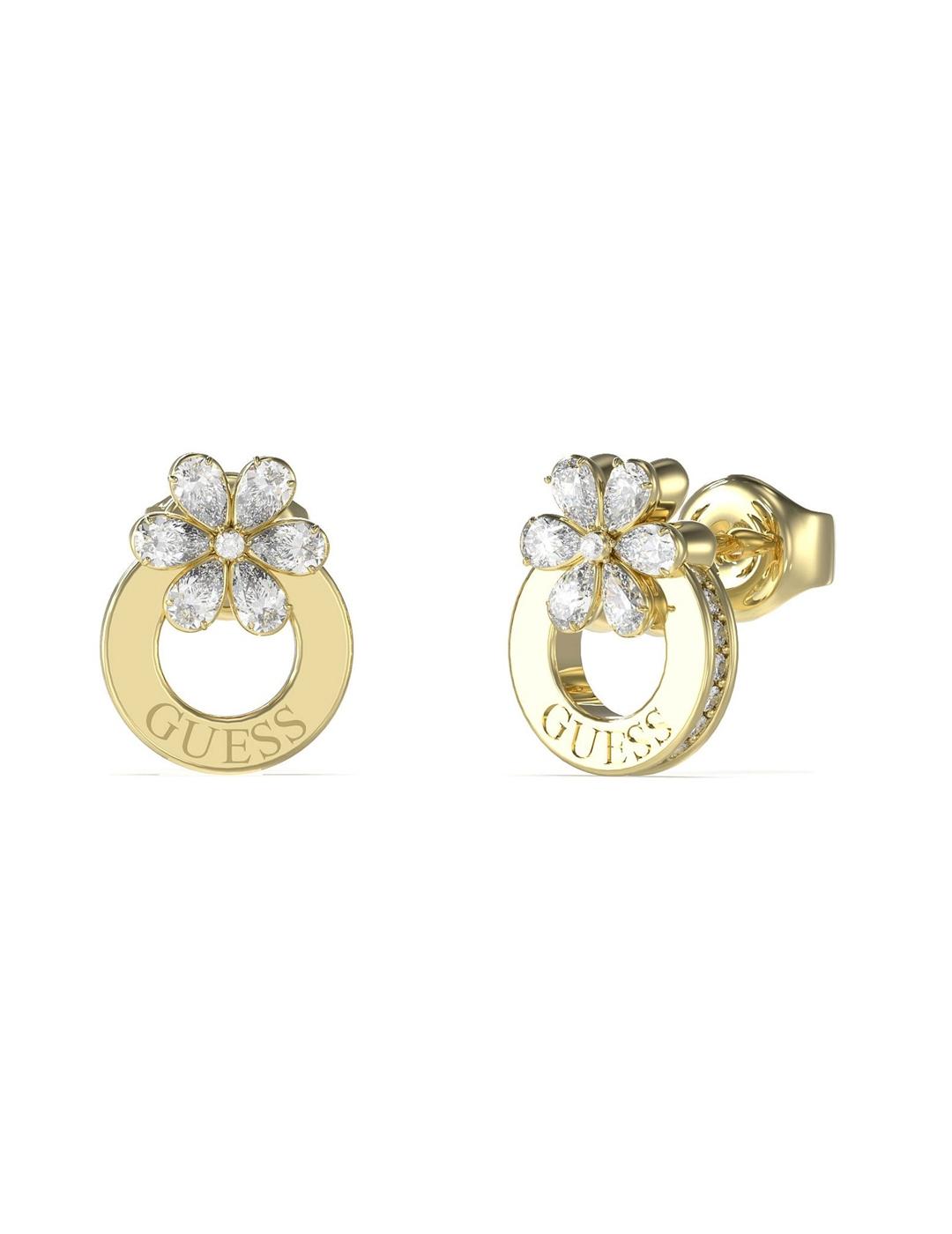PENDIENTES MUJER ACERO DORADO GUESS  JUBE05108JWYGT-U
