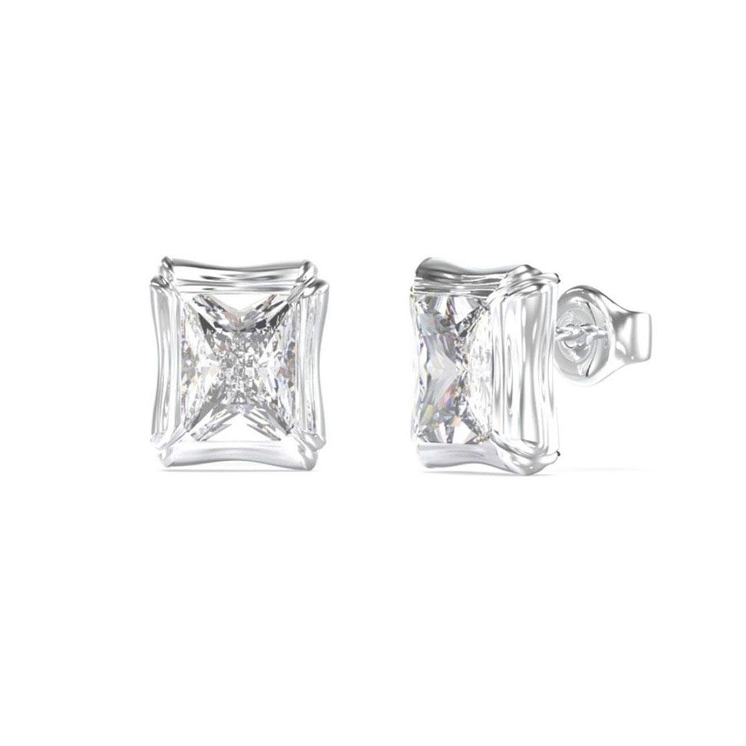 PENDIENTES MUJER ACERO PLATEADOS GUESS JUBE05174JWRHT-U