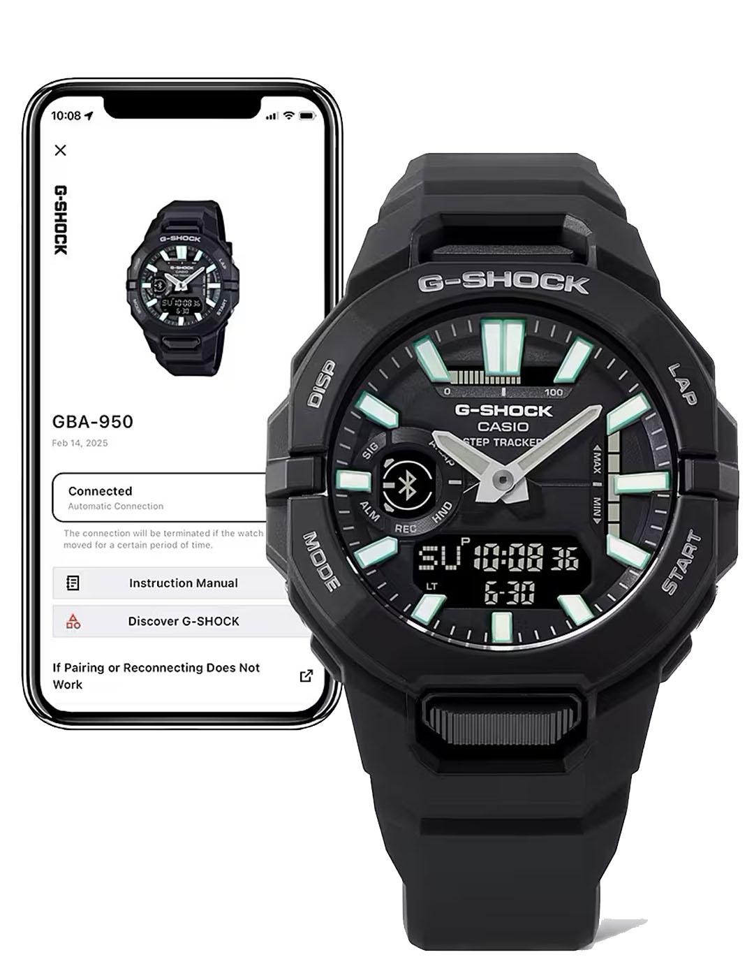 RELOJ UNISEX CASIO CONECTABLE GBA-950-1AER