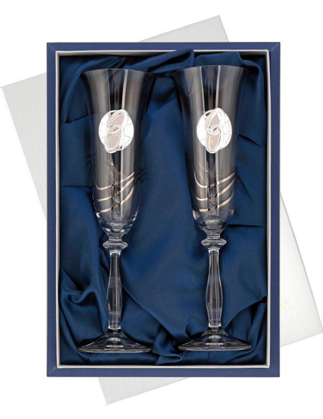 ESTUCHE  COPAS CRISTAL ALIANZAS GA4310A