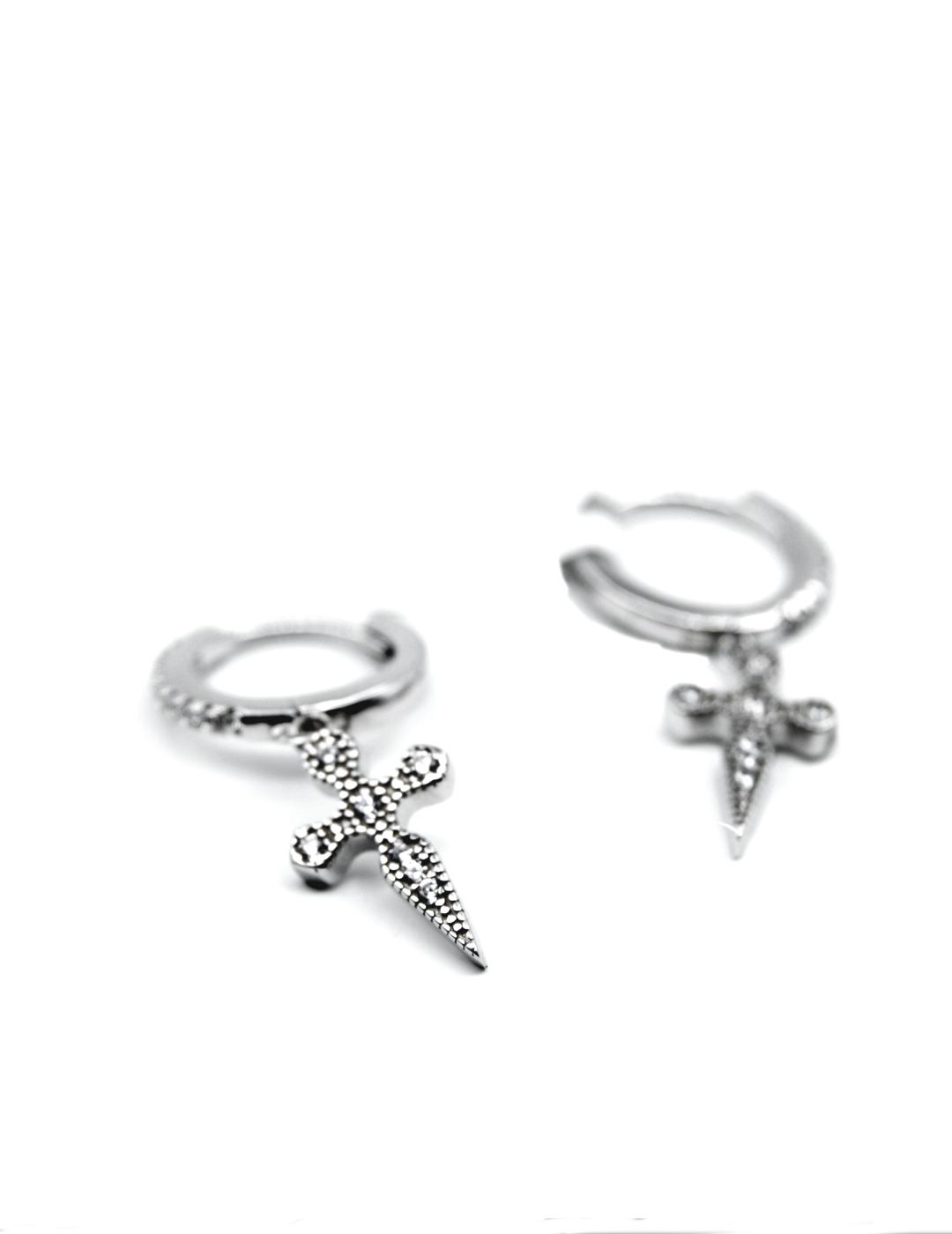 PENDIENTES MUJER PLATA E280