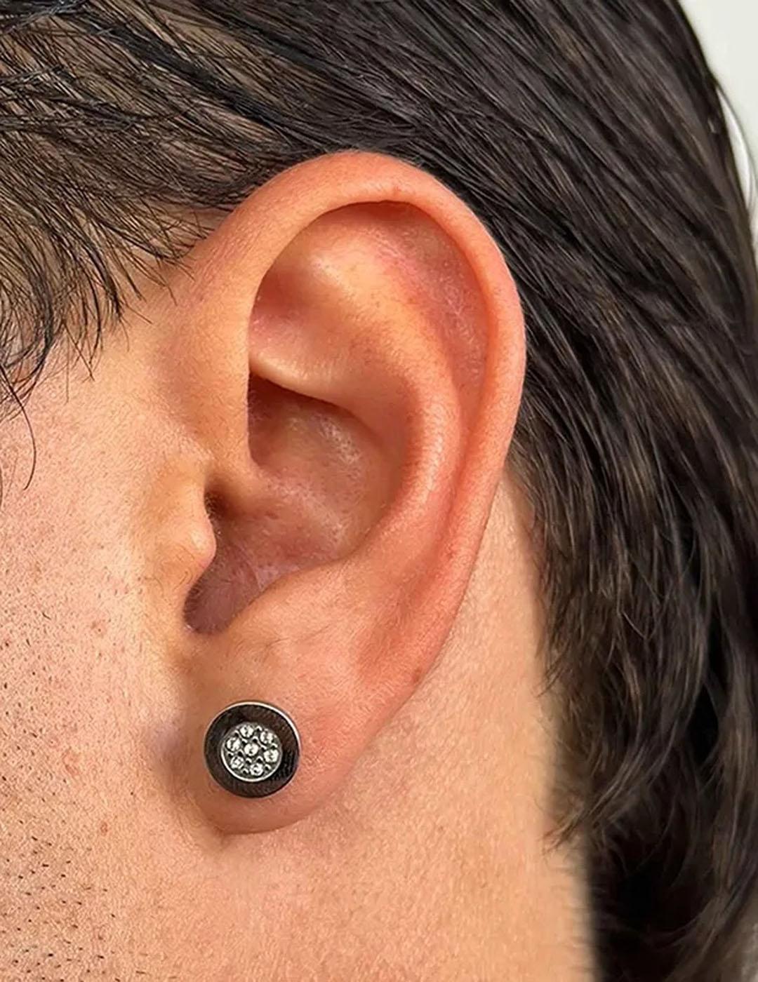 PENDIENTE RADIANT ACERO ''1 UNIDAD''