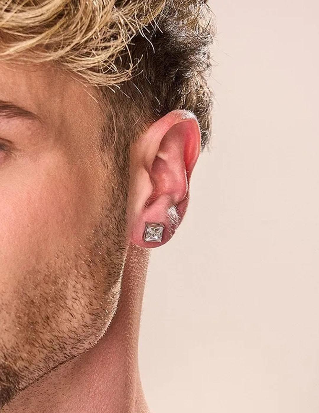 PENDIENTE RADIANT ACERO ''1 UNIDAD''