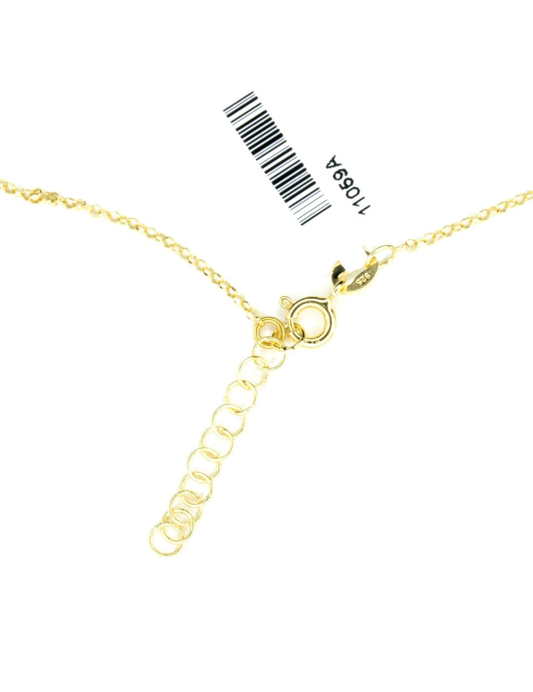 COLLAR PLATA CHAPADA ESTRELLA