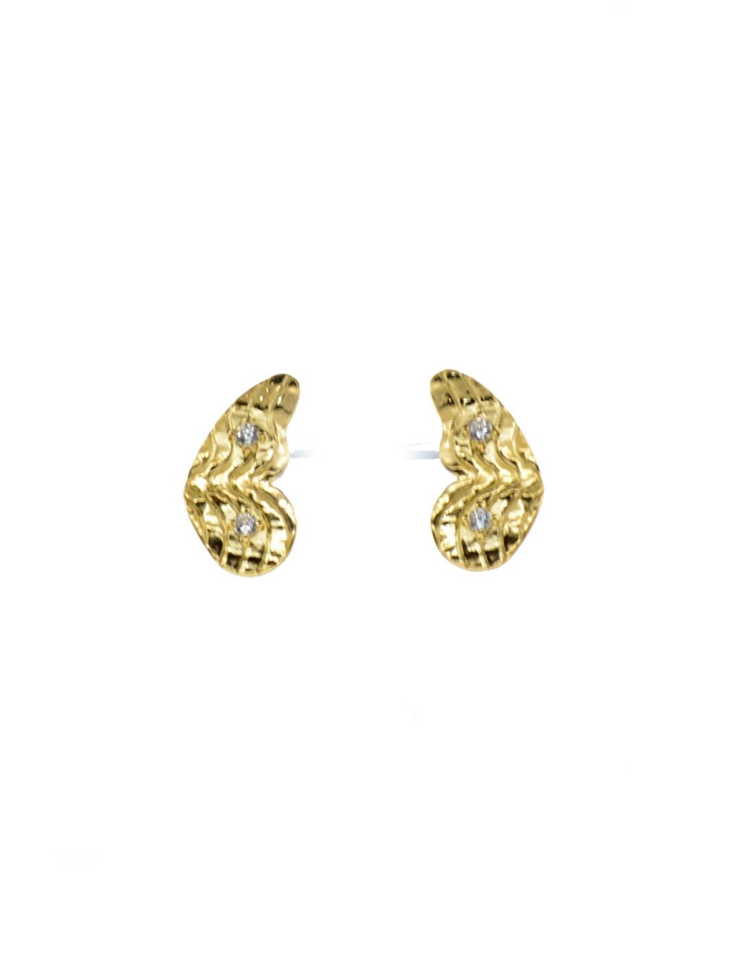 PENDIENTES PLATA CHAPADA 2 PIEDRAS