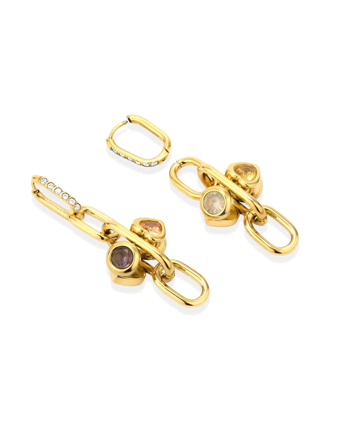 PENDIENTES RADIANT ACERO