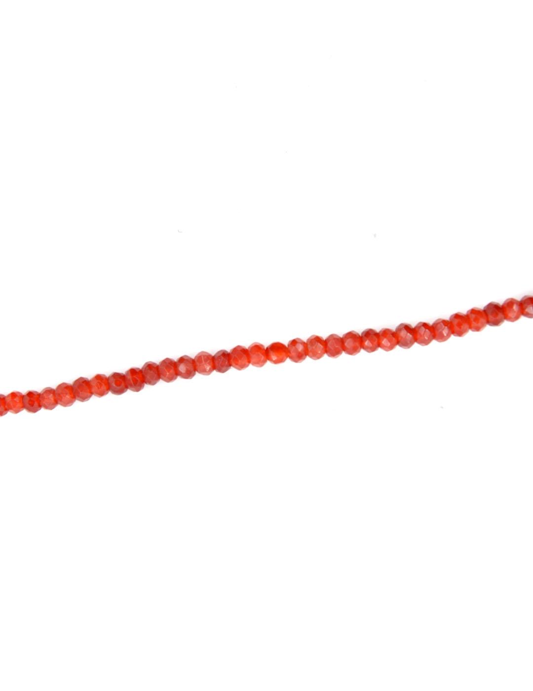 COLLAR RUBÍES CIERRE PLATA