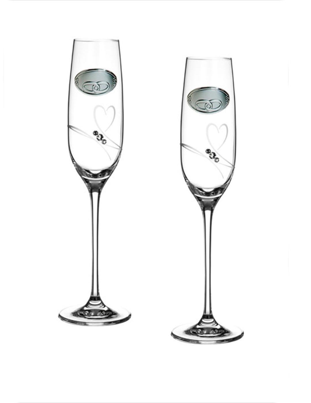 ESTUCHE 2 COPAS ALIANZAS CORAZON