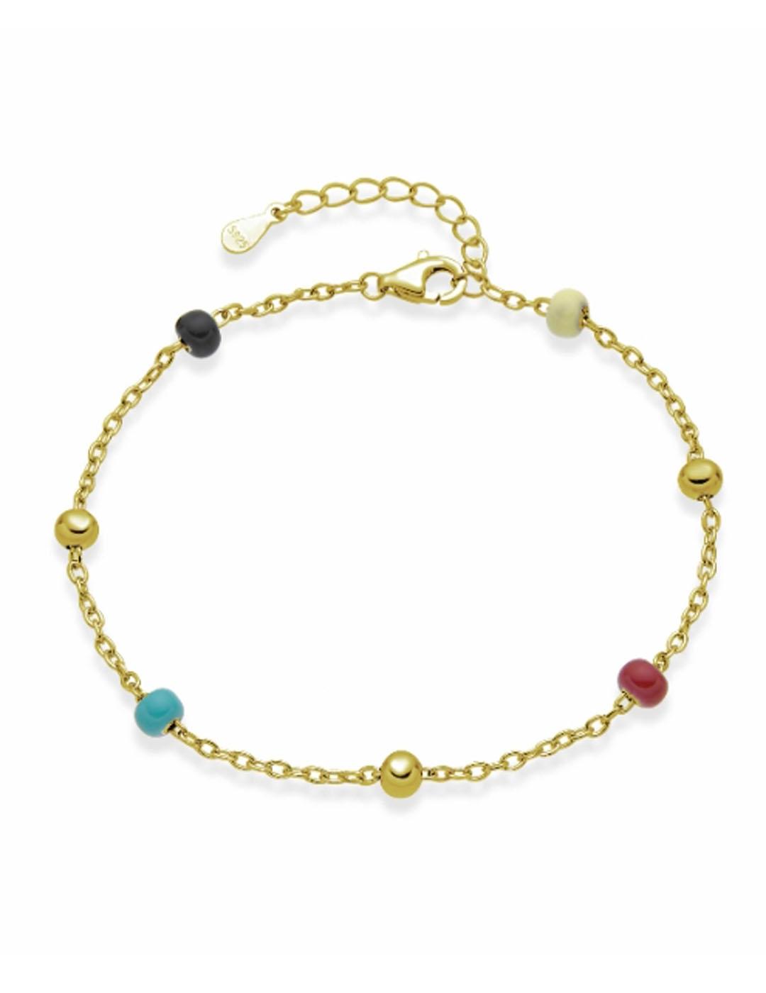 PULSERA MUJER  PLATA DE LEY 925 DORADA