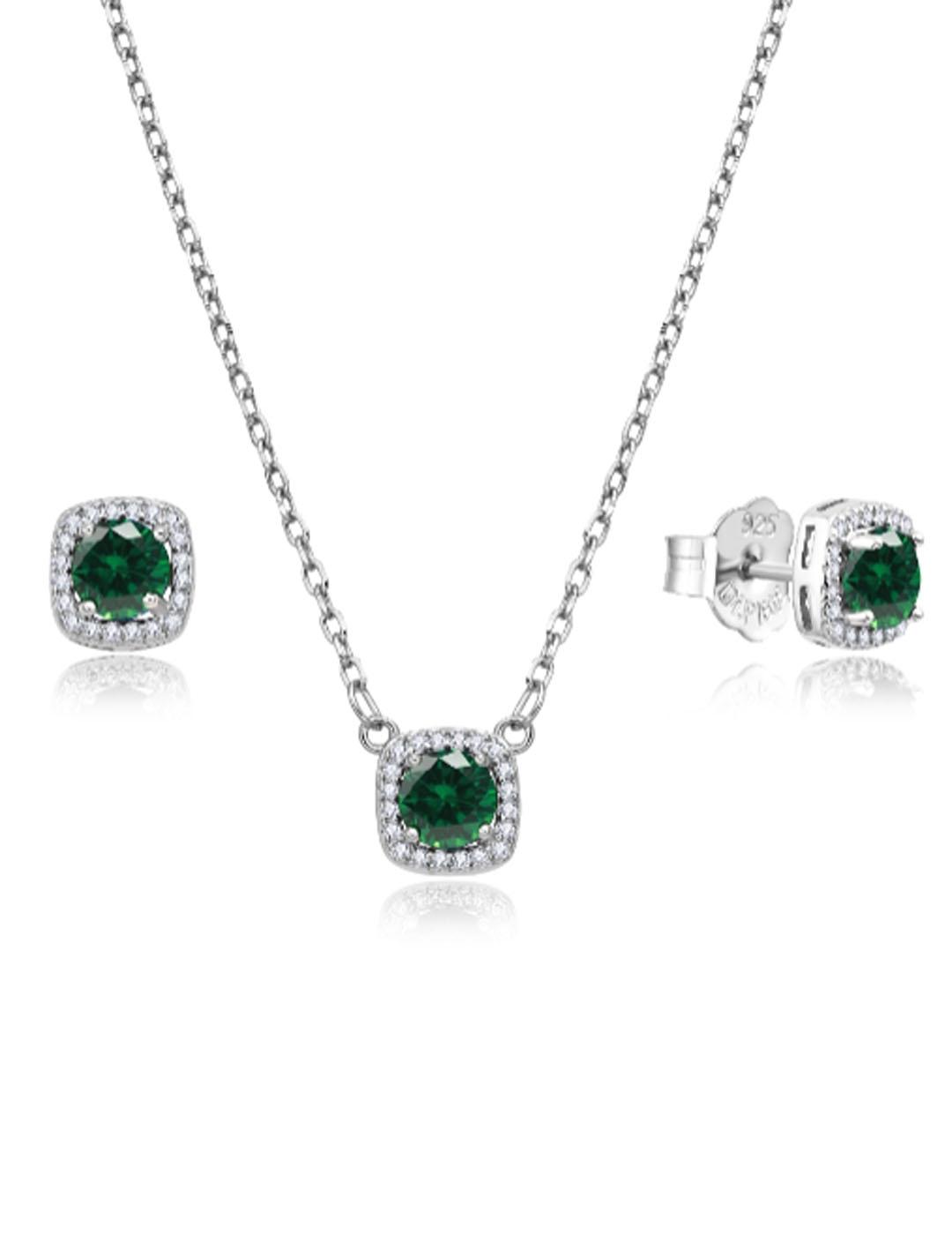 JGO. PENDIENTES   COLLAR PLATA MICROENGASTE