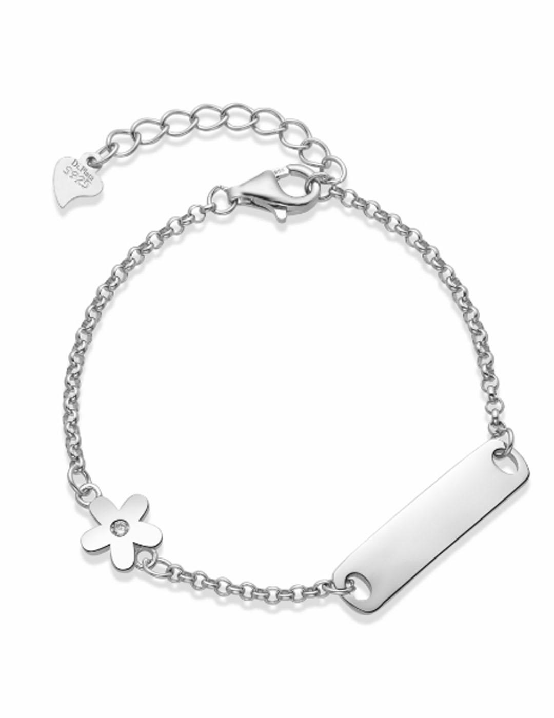 ESCLAVA INFANTIL PLATA DE LEY 925 FLOR 2310057